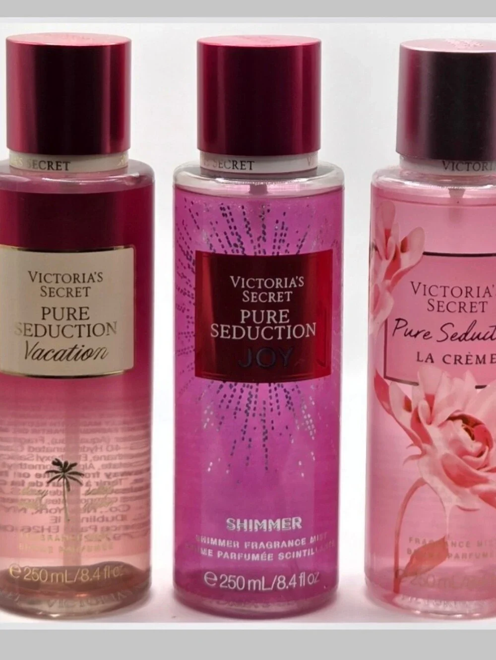 Victoria's Secret Pure Seduction Mists Bundle 3PC New!